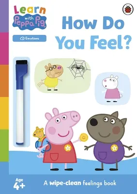 Ucz się z Peppą: Jak się czujesz? - Wipe-Clean Activity Book - Learn with Peppa: How Do You Feel? - Wipe-Clean Activity Book