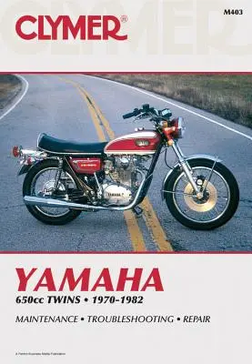 Yamaha 650cc Twins Motorcycle, 1970-1982 Podręcznik napraw serwisowych - Yamaha 650cc Twins Motorcycle, 1970-1982 Service Repair Manual