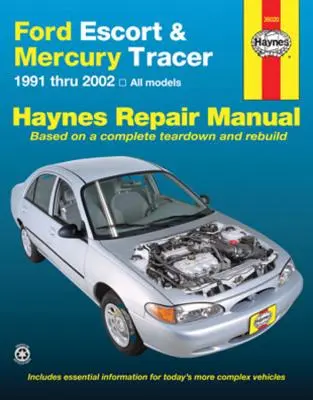 Ford Escort & Mercury Tracer (1991-2002) Podręcznik napraw Haynes (USA) - Ford Escort & Mercury Tracer (1991-2002) Haynes Repair Manual (USA)