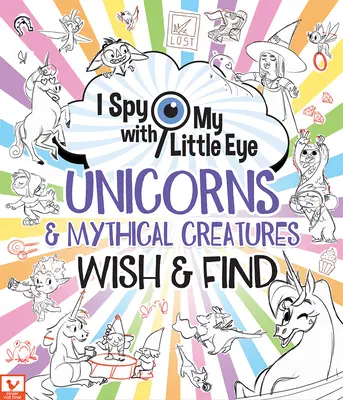 Jednorożec Życz i znajdź (Szpieguję moim małym okiem) - Unicorn Wish & Find (I Spy with My Little Eye)