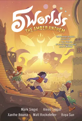 5 Worlds Book 4: The Amber Anthem: (powieść graficzna) - 5 Worlds Book 4: The Amber Anthem: (A Graphic Novel)