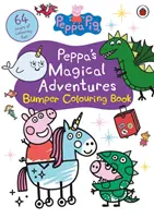 Magiczne przygody Świnki Peppy - kolorowanka ze zderzakiem - Peppa's Magical Adventures Bumper Colouring Book