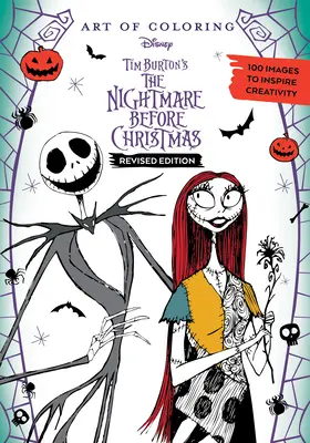 Sztuka kolorowania: Disney Tim Burton: Koszmar przed Bożym Narodzeniem - Art of Coloring: Disney Tim Burton's the Nightmare Before Christmas