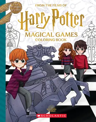 Kolorowanka z magicznymi grami (Harry Potter) - Magical Games Coloring Book (Harry Potter)