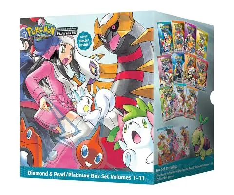 Pokemon Adventures Diamond & Pearl / Platinum Box Set - zawiera tomy 1-11 - Pokemon Adventures Diamond & Pearl / Platinum Box Set - Includes Volumes 1-11