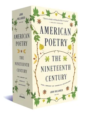 Poezja amerykańska: The Nineteenth Century: A Library of America Boxed Set - American Poetry: The Nineteenth Century: A Library of America Boxed Set