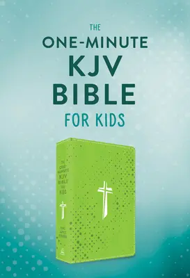 Jednominutowa Biblia KJV dla dzieci [Neon Green Cross] - The One-Minute KJV Bible for Kids [Neon Green Cross]