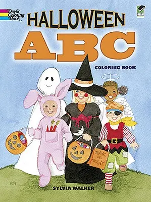 Kolorowanka ABC na Halloween - Halloween ABC Coloring Book