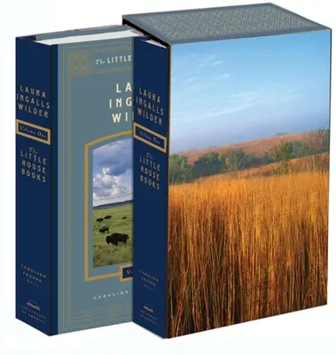 Laura Ingalls Wilder: The Little House Books: The Library of America Collection - (dwutomowy zestaw pudełkowy) - Laura Ingalls Wilder: The Little House Books: The Library of America Collection - (Two-volume boxed set)