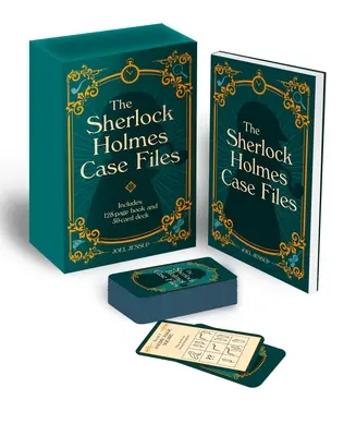 Akta sprawy Sherlocka Holmesa: Zawiera 50-kartową talię wciągających zagadek i towarzyszącą 128-stronicową książkę - The Sherlock Holmes Case Files: Includes a 50-Card Deck of Absorbing Puzzles and an Accompanying 128-Page Book