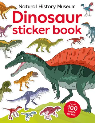 Książka z naklejkami o dinozaurach - Dinosaur Sticker Book