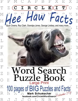 Krąg, fakty o Hee Haw, wyszukiwanie słów, książka z łamigłówkami - Circle It, Hee Haw Facts, Word Search, Puzzle Book