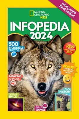 National Geographic Kids Infopedia 2024 (wydanie brytyjskie) - National Geographic Kids Infopedia 2024 (Almanac UK Edition)