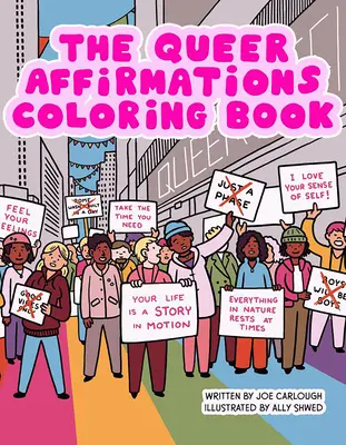 Kolorowanka z afirmacjami queer - The Queer Affirmations Coloring Book