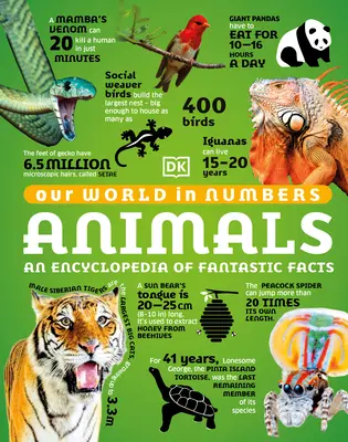 Nasz świat w liczbach Zwierzęta: Encyklopedia fantastycznych faktów - Our World in Numbers Animals: An Encyclopedia of Fantastic Facts