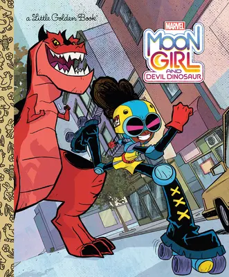 Mała Złota Księga Księżycowej Dziewczyny i Diabelskiego Dinozaura (Marvel) - Moon Girl and Devil Dinosaur Little Golden Book (Marvel)