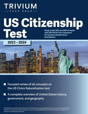 Przewodnik do nauki testu obywatelstwa USA 2023 i 2024: Przygotuj się ze 100 pytaniami obywatelskimi USCIS do egzaminu naturalizacyjnego [2nd Edition] - US Citizenship Test Study Guide 2023 and 2024: Prepare with 100 USCIS Civics Questions for the Naturalization Exam [2nd Edition]