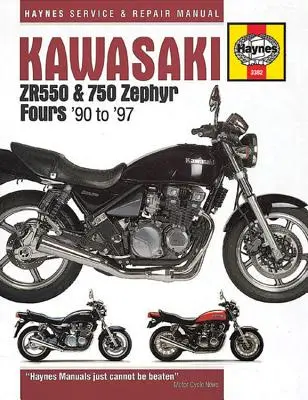 Kawasaki Zr550 i 750 Zephyr Fours '90 do '97 - Kawasaki Zr550 & 750 Zephyr Fours '90 to '97