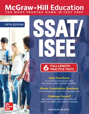 McGraw-Hill Education Ssat/Isee, wydanie piąte - McGraw-Hill Education Ssat/Isee, Fifth Edition