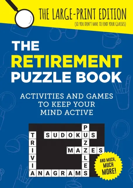 Puzzle dla emerytów - ćwiczenia i gry, dzięki którym umysł pozostanie aktywny - Retirement Puzzle Book - Activities and Games to Keep Your Mind Active