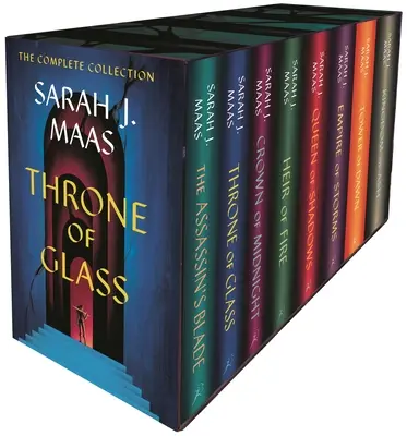 Zestaw pudełkowy Szklany Tron - Throne of Glass Box Set