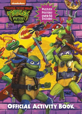 Nastoletnie Wojownicze Żółwie Ninja: Mutant Mayhem: Official Activity Book - Teenage Mutant Ninja Turtles: Mutant Mayhem: Official Activity Book