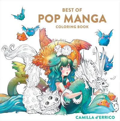 Najlepsza kolorowanka z pop mangi - Best of Pop Manga Coloring Book