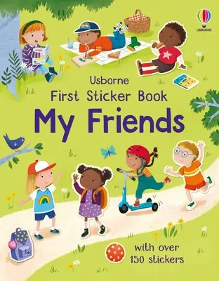 Pierwsza książeczka z naklejkami Moi przyjaciele - First Sticker Book My Friends