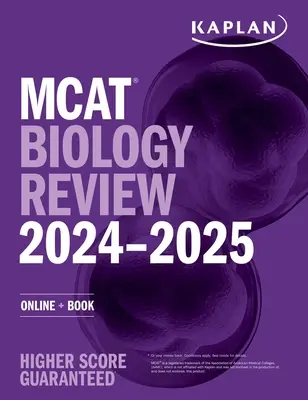 MCAT Biology Review 2024-2025: Online + Książka - MCAT Biology Review 2024-2025: Online + Book