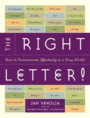The Right Letter!: Jak skutecznie komunikować się w zabieganym świecie - The Right Letter!: How to Communicate Effectively in a Busy World