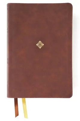 Nkjv, Thompson Chain-Reference Bible, duży druk, skórzana miękka, brązowa, czerwona litera, wygodny druk - Nkjv, Thompson Chain-Reference Bible, Large Print, Leathersoft, Brown, Red Letter, Comfort Print