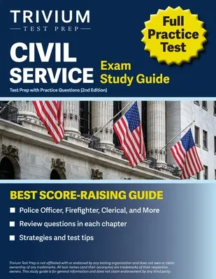 Przewodnik po egzaminach służby cywilnej: Przygotowanie do testu z praktycznymi pytaniami (policjant, strażak, urzędnik i nie tylko) [2. edycja] - Civil Service Exam Study Guide: Test Prep with Practice Questions (Police Officer, Firefighter, Clerical, and More) [2nd Edition]