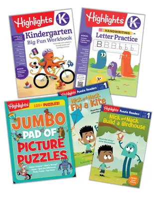 Zestaw do nauki w przedszkolu - Kindergarten Learning Fun Bundle