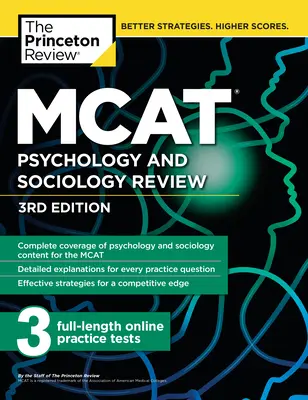 MCAT Psychology and Sociology Review - Kompletny przegląd treści z zakresu nauk behawioralnych + testy praktyczne - MCAT Psychology and Sociology Review - Complete Behavioral Sciences Content Review + Practice Tests