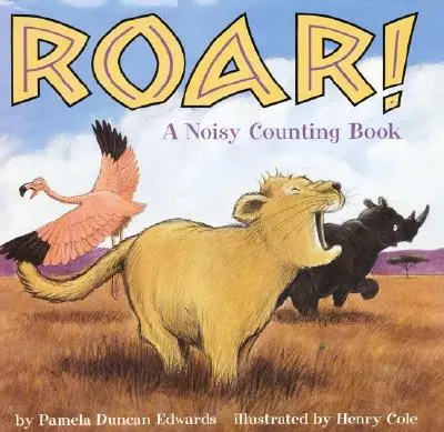 Roar! Hałaśliwa książka do liczenia - Roar!: A Noisy Counting Book