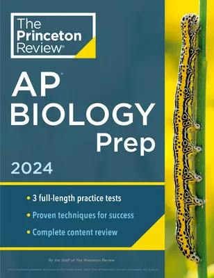 Princeton Review AP Biology Prep, wydanie 26: 3 testy praktyczne + kompletny przegląd treści + strategie i techniki - Princeton Review AP Biology Prep, 26th Edition: 3 Practice Tests + Complete Content Review + Strategies & Techniques