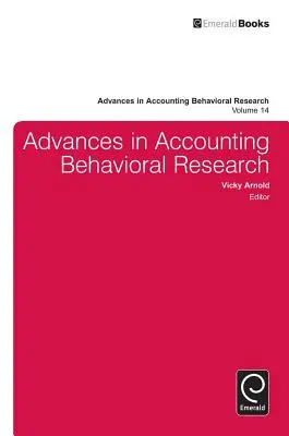 Postępy w badaniach behawioralnych w rachunkowości - Advances in Accounting Behavioral Research