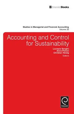 Rachunkowość i kontrola na rzecz zrównoważonego rozwoju - Accounting and Control for Sustainability