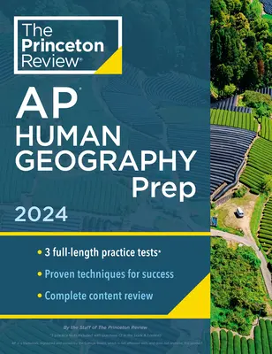 Princeton Review AP Human Geography Prep, 15th Edition: 3 testy praktyczne + kompletny przegląd treści + strategie i techniki - Princeton Review AP Human Geography Prep, 15th Edition: 3 Practice Tests + Complete Content Review + Strategies & Techniques