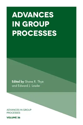 Postępy w procesach grupowych - Advances in Group Processes