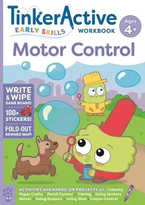 Tinkeractive Early Skills Motor Control Zeszyt ćwiczeń dla dzieci w wieku 4+ - Tinkeractive Early Skills Motor Control Workbook Ages 4+