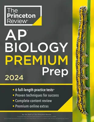 Princeton Review AP Biology Premium Prep, wydanie 26: 6 testów praktycznych + kompletny przegląd treści + strategie i techniki - Princeton Review AP Biology Premium Prep, 26th Edition: 6 Practice Tests + Complete Content Review + Strategies & Techniques