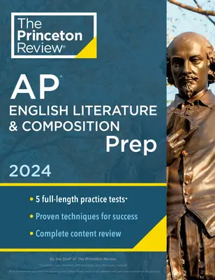 Princeton Review AP English Literature & Composition Prep, 24th Edition: 5 testów praktycznych + kompletny przegląd treści + strategie i techniki - Princeton Review AP English Literature & Composition Prep, 24th Edition: 5 Practice Tests + Complete Content Review + Strategies & Techniques