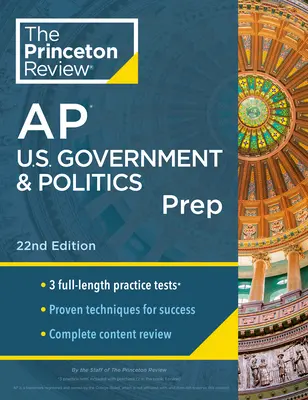 Princeton Review AP U.S. Government & Politics Prep, 22nd Edition: 3 testy praktyczne + kompletny przegląd treści + strategie i techniki - Princeton Review AP U.S. Government & Politics Prep, 22nd Edition: 3 Practice Tests + Complete Content Review + Strategies & Techniques