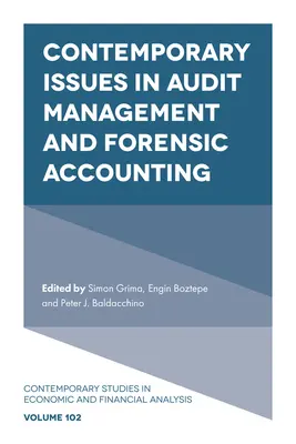 Współczesne zagadnienia zarządzania audytem i rachunkowości sądowej - Contemporary Issues in Audit Management and Forensic Accounting