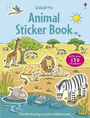 Pierwsza książeczka z naklejkami Zwierzęta - First Sticker Book Animals