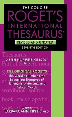 Zwięzły międzynarodowy tezaurus Rogeta - The Concise Roget's International Thesaurus