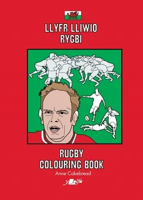 Książka do kolorowania Llyfr Lliwio Rygbi Cymru Welsh Rugby - Llyfr Lliwio Rygbi Cymru Welsh Rugby Colouring Book