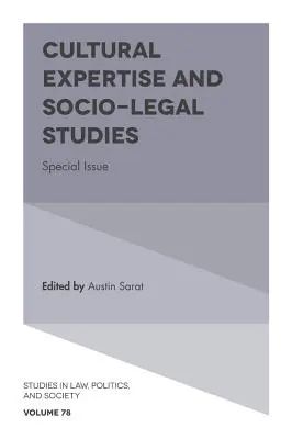 Ekspertyza kulturowa i studia społeczno-prawne: Wydanie specjalne - Cultural Expertise and Socio-Legal Studies: Special Issue