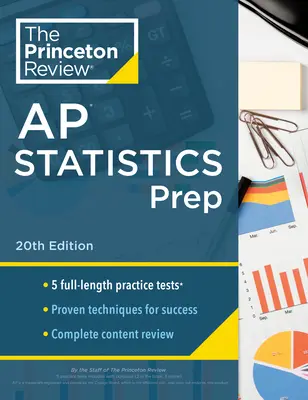 Princeton Review AP Statistics Prep, 20th Edition: 5 testów praktycznych + kompletny przegląd treści + strategie i techniki - Princeton Review AP Statistics Prep, 20th Edition: 5 Practice Tests + Complete Content Review + Strategies & Techniques